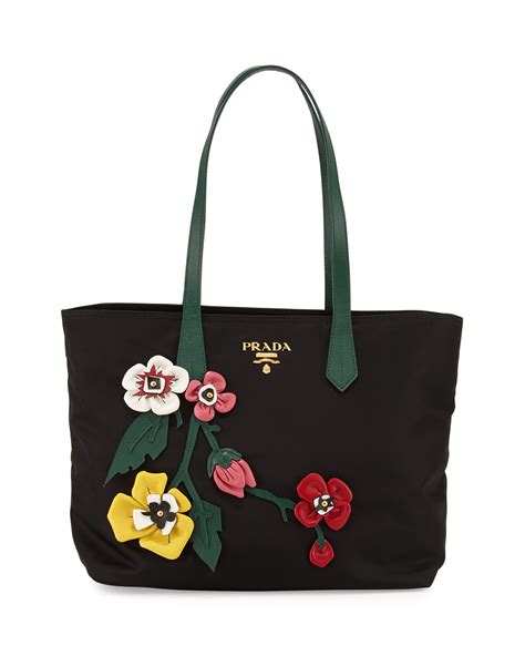 prada bag rose|prada floral bag.